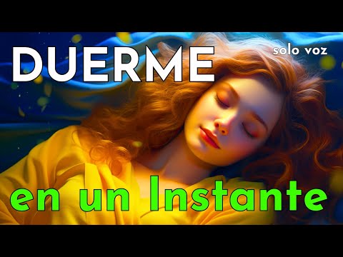 DUERME PROFUNDO en MINUTOS 💤 FLOTA en el Espacio (Nidra Solo Voz)