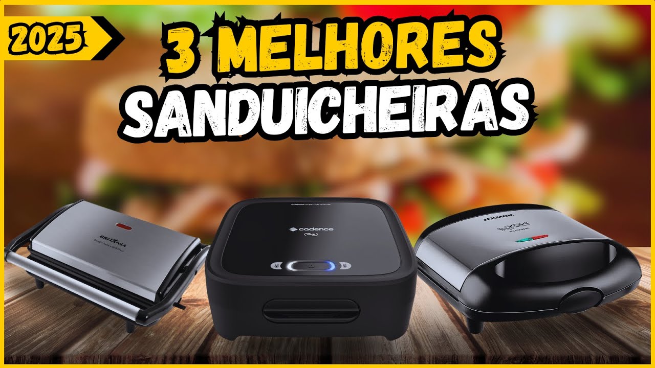 ✅Qual a MELHOR Sanduicheira Grill? | Qual a Melhor SANDUICHEIRA DO MERCADO? Sanduicheiras BARATAS!