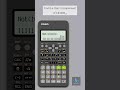 How To Find Binary Complement Casio Fx 991ES Calculator Signed One S Two S Negative Exam