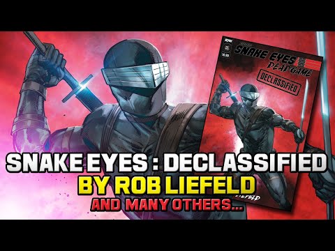 ART FOR INSPIRATION - SNAKE EYES DECLASSIFIED by Liefeld and Company