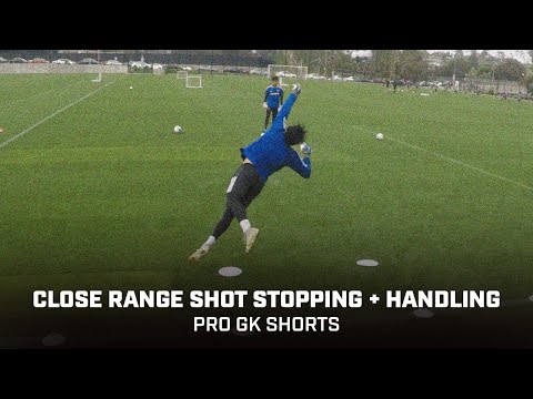 Close Range Shot Stopping + Handling | Pro Gk Shorts