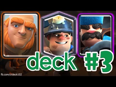 MOST EASY AND POWERFUL GIANT MINOR HUNTER DECK!!! #CLASHKING.