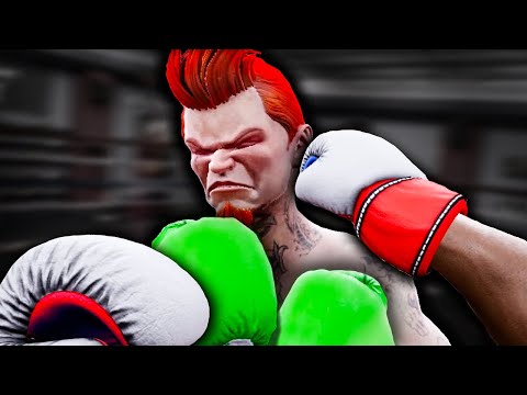 an idiot tries VR boxing