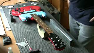 Video thumbnail for MIK Epiphone SG G310 fret level and setup (made in Korea)... by Fret Friend Guitar Workshop and Luthiery