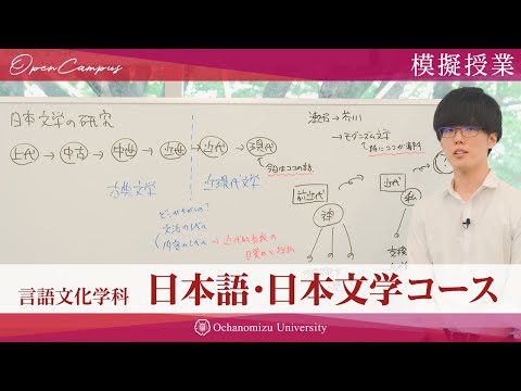 【模擬授業】日本語・日本文学コース 加藤 夢三助教