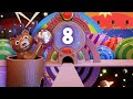 Sesame Street Pinball Number Count 8 Forest Follies