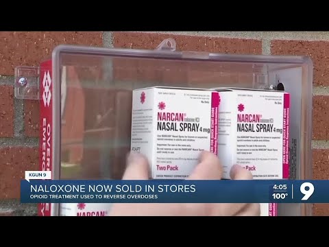 Narcan nasal spray is now available in stores