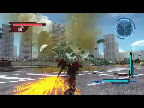 EDF Earth Defense Force 5 M 101 Crumbling City - Spine Blaster - 2x Wing Diver Inferno