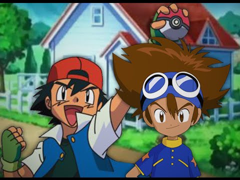Ash Ketchum vs Taichi Kamiya. Epic Rap Battles of Cartoons Season 3.