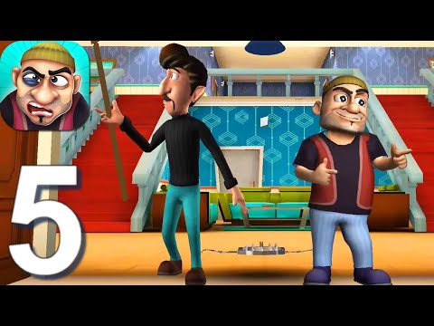 Scary Robber Home Clash - Gameplay Walkthrough Part 5 All Levels New Update (Android,iOS)