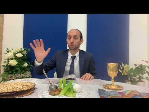 El significado de los alimentos del Seder - R. Ishai Harari