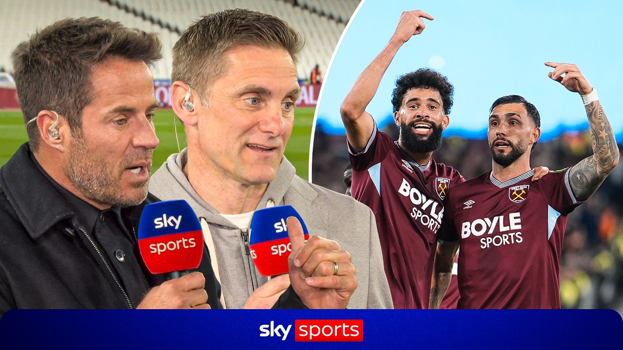 Jamie Redknapp & Rob Green discuss the relegation battle after West Ham's BIG win