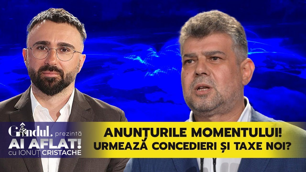 Se clatină coaliția PSD-PNL-UDMR? AI AFLAT! Cu Ionuț Cristache | Invitat: premierul Marcel Ciolacu