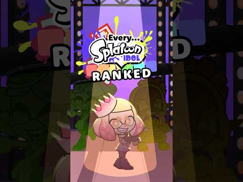 every splatoon idol ranked