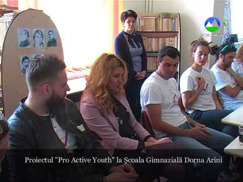 Pulsul Dornelor | Proiectul Pro Active Youth, la Școala Gimnazială din Dorna Arini