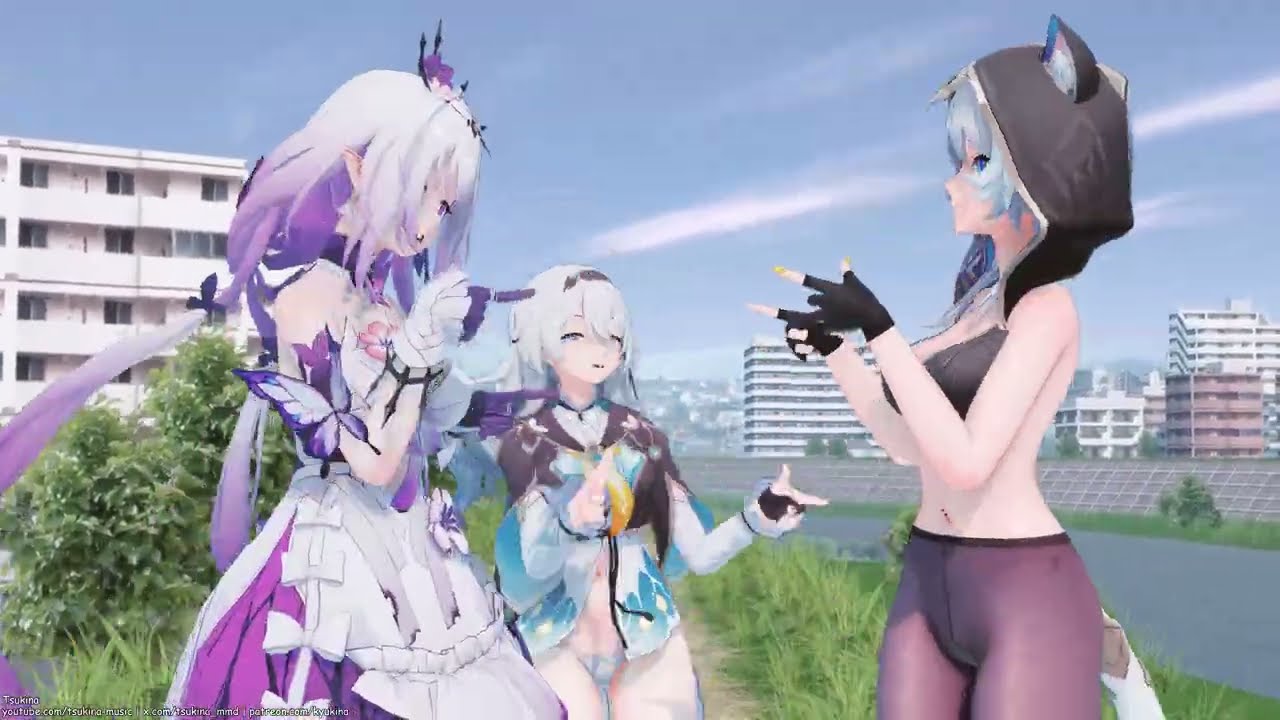 [MMD] 절친 댄스 | Castorice, Cipher, Firefly [Honkai Star Rail]