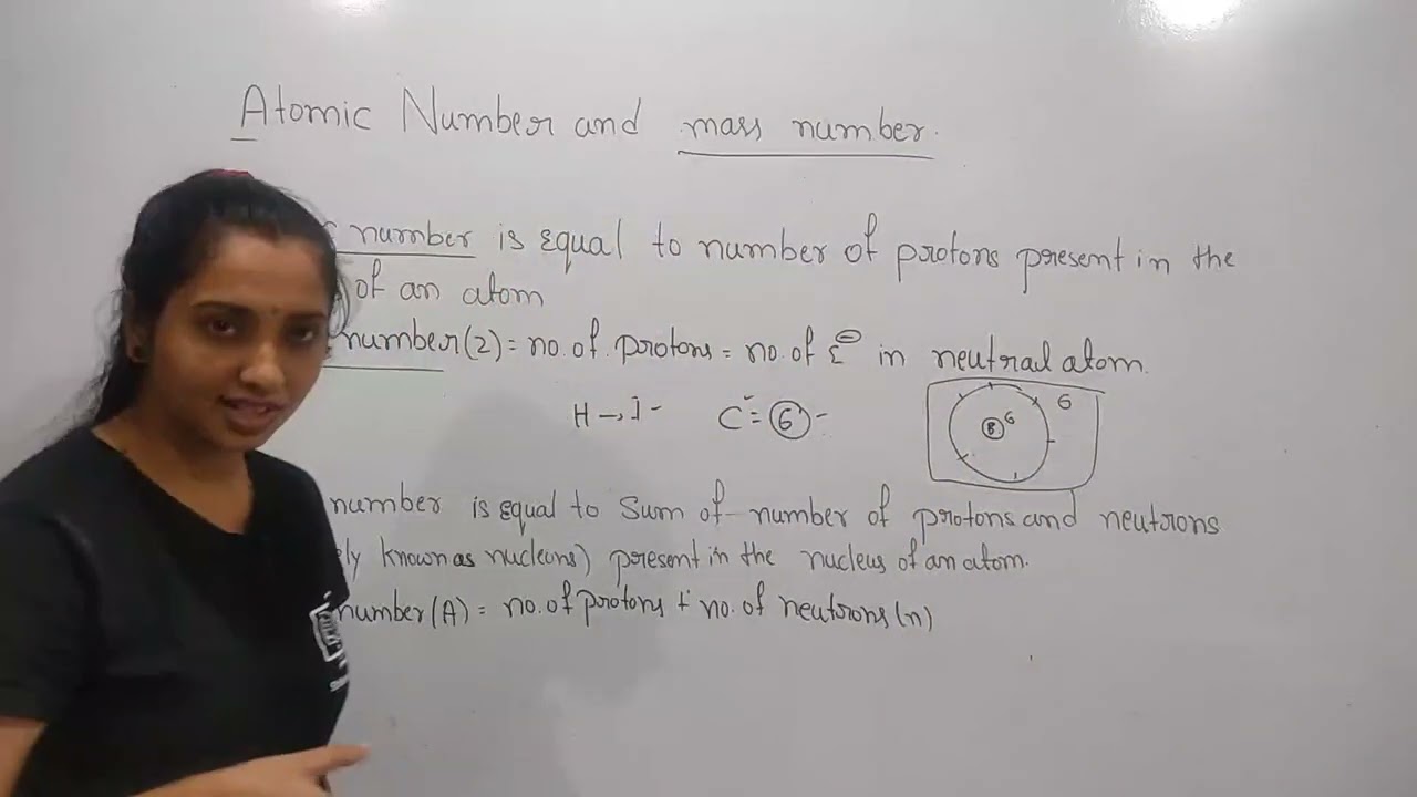 2.2.3 Atomic Number and Mass Number | NCERT Chemistry Class 11 | Chapter-2 Structure of Atom
