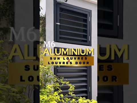 M6 Aluminium Sun Louvres & Louvres Door @ Ampang