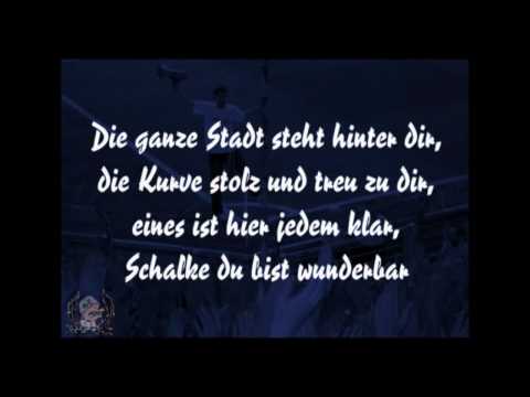 Nordkurve Schalke 04-  Die ganze Stadt steht hinter dir