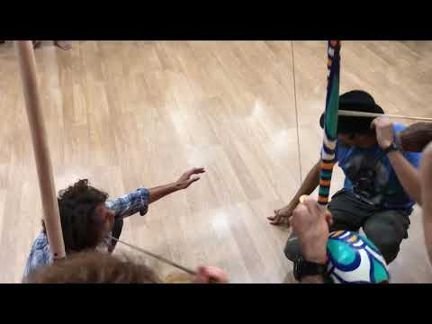 Mestre Itapua Beiramar e Bruno Caverna