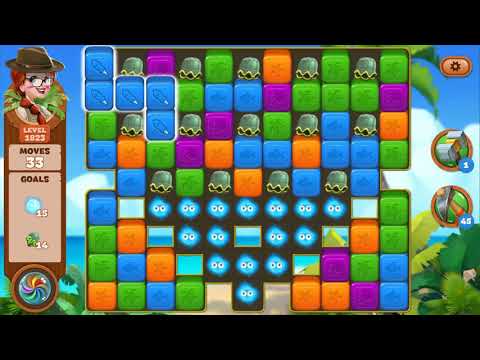 Lost Island Blast Adventure Level 1823 NO BOOSTERS - A S GAMING ✔️