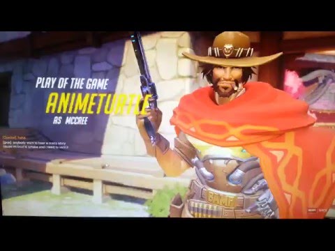 Overwatch McCree DeadEye Team Kill