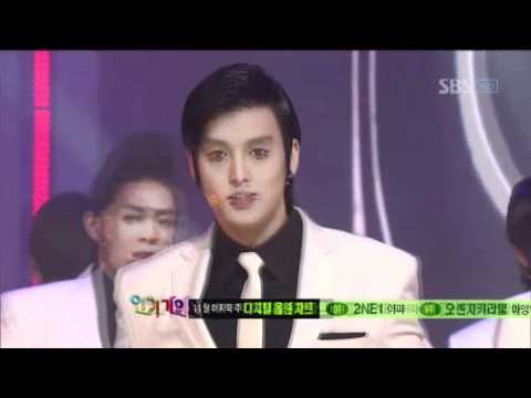 U-Kiss - Shut Up @ SBS Inkigayo Popular song 101128