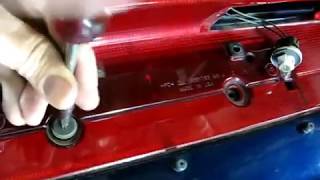 Trunk Lid Applique Panel Removal