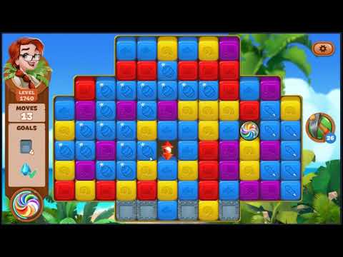 Lost Island Blast Adventure Level 1740 - NO BOOSTERS 🏝️ | SKILLGAMING ✔️