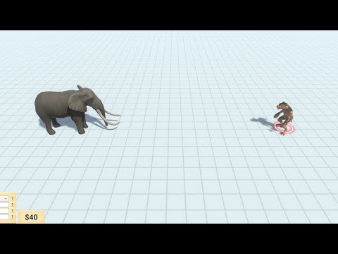 Elephant vs all units - Animal Revolt Battle Simulator