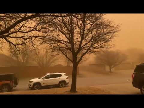 West Texas Dust Storm 2/26/23