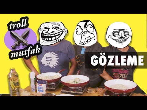 TROLL MUTFAK - Rakibinin Gözlemesini Trolle