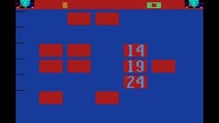 Atari 2600 Game:   Hunt & Score: Concentration (1978 Atari)