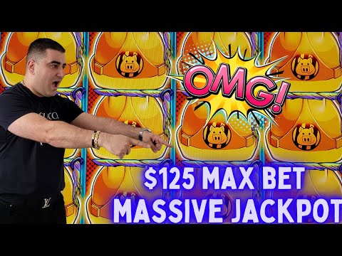 It Finally Happened - MASSIVE JACKPOT On Huff N Puff Slot Machine | SE-1 | EP-26