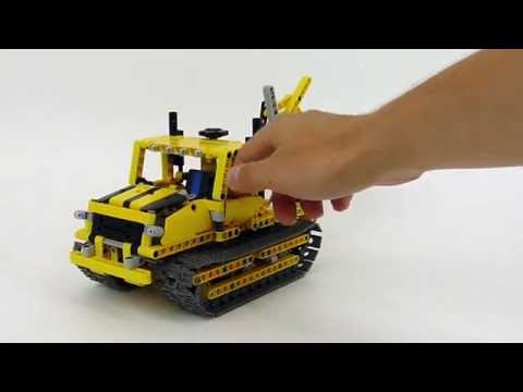 Vidéo LEGO Technic 42028 : Le bulldozer