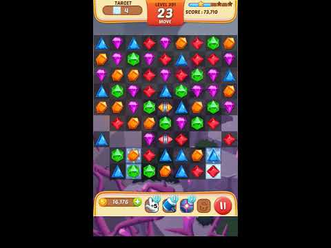 Jewel Match King Level 391 - Walkthrough ( No Booster )