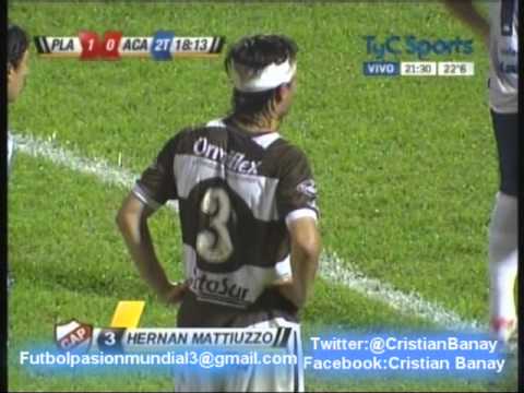Platense 2 Acassuso 1 Audio Deportense  Primera B Metro 2012 13 Los goles