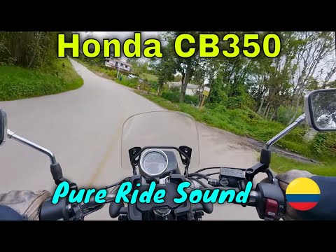Honda CB350 Pure Riding Sound  Subachoque La Pradera POV