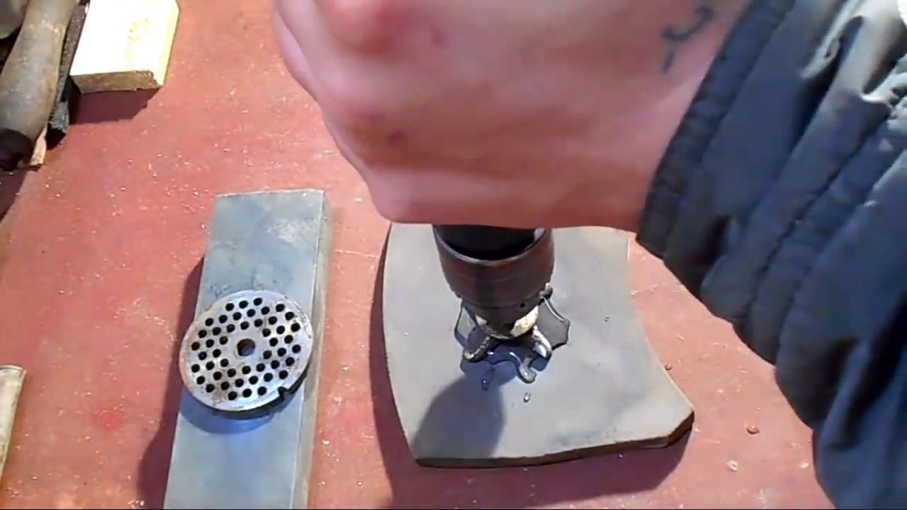 ☕ Jak naostrzyć nożyk i sitko do maszynki do mięsa - krok po kroku #1 [poradnik]