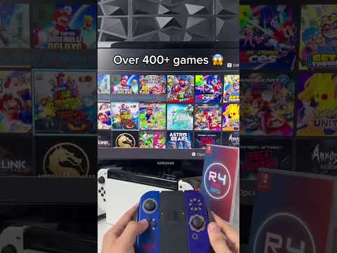 It finally came!!! The r4 card for nintendo switch 🤯🎮 #nintendo #nintendoswitch