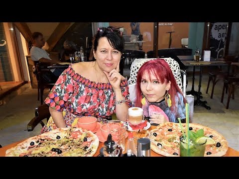 Долгожданная встреча )))  ПОДАРКИ ИЗ ЯПОНИИ \ пиццерия Capri Del Mare Ялта \ 日本人の友達。 ロシア。 クリミア