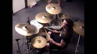 Michael Monasterio Drum Solo at studio in Sacramento Ca 2010