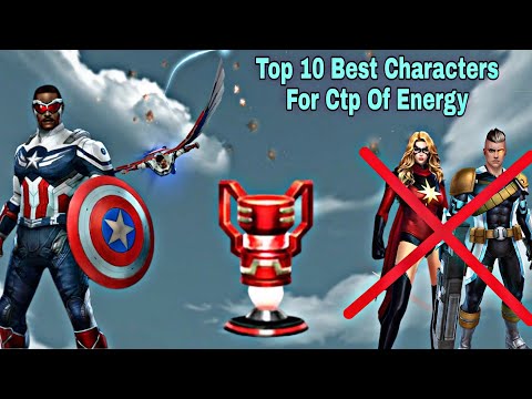 Top 10 Best Characters For Ctp Of Energy - Marvel Future Fight