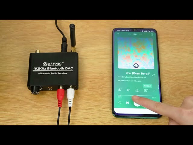 Vídeo relacionado con Neoteck Convertidor DAC 192kHz Convertidor SPDIF a 3,5mm con Ajuste de Volumen y Chip Amplificador de Audio Convertidor Digital a Analógico Compatible con 3,5mm Auriculares Altavoces de Ordenador