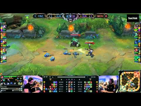League of Legends - n!Faculty vs. Wolves 2/2 - EPS Finals Germany Winter 2014
