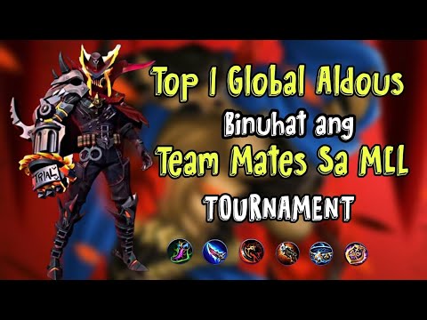 Top 1 Global Aldous Shizu Binuhat Ang Team Mates sa MCL Tournament