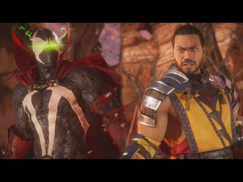 Spawn & Scorpion Are Aware of Visiting Other Dimensions | Soul Calibur & Injustice Reference - MK 11