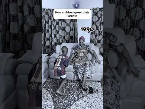 How children greet their parents #funny #comedy #goviral #viralshort