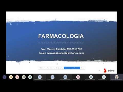 Farmacologia :Aula inaugural e historico da farmacologia -16/08/2021