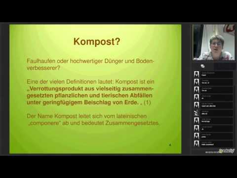 Webinar: Kompost - Teil 1 (mit Christine Nimmerfall)